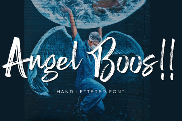 Angel Boos: A Quirky Handwritten Font for Joyful Branding