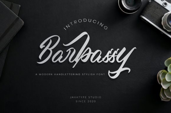 Barbassy: A Timeless Script Handwritten Font for Brand Storytelling