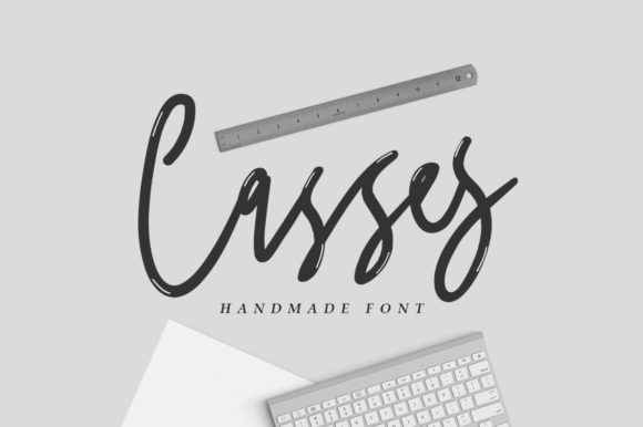 Casses: A Handwritten Font for Creative Brands