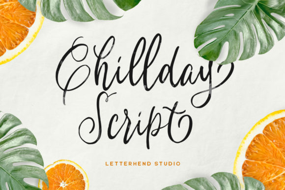 Chillday: A Script Handwritten Font for Editorial Elegance