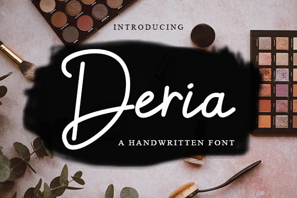 Deria: A Sweet & Friendly Handwritten Font for Small Business Branding