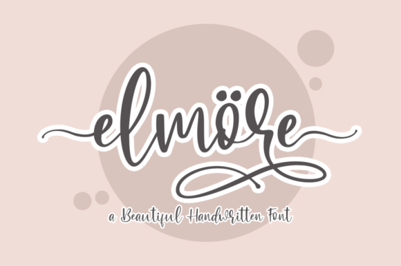 Elmore: A Script Handwritten Font for Elegant Brand Messaging