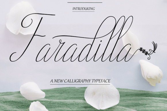 Faradilla: A Script Handwritten Font for Elegant Branding