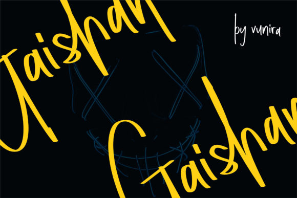 Gaishan: A Script Handwritten Font That Delivers Elegant Simplicity