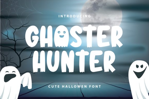 Ghoster Hunter: A Halloween-Themed Script Handwritten Font for Joyful Editorial Design