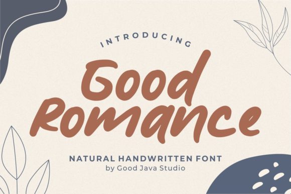 Good Romance Script Handwritten Font for Elegant Craft Projects