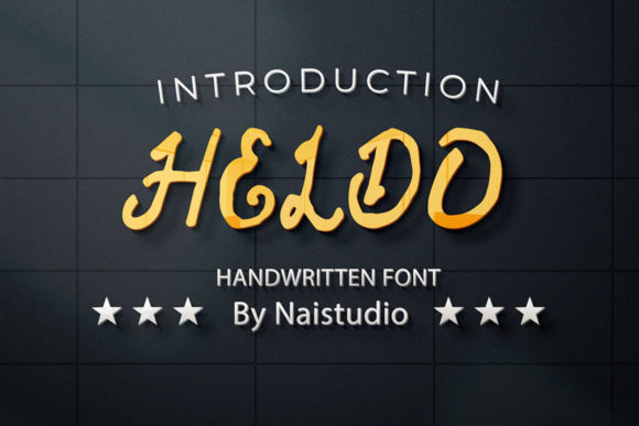 Heldo: A Timeless Script Handwritten Font for Modern Design