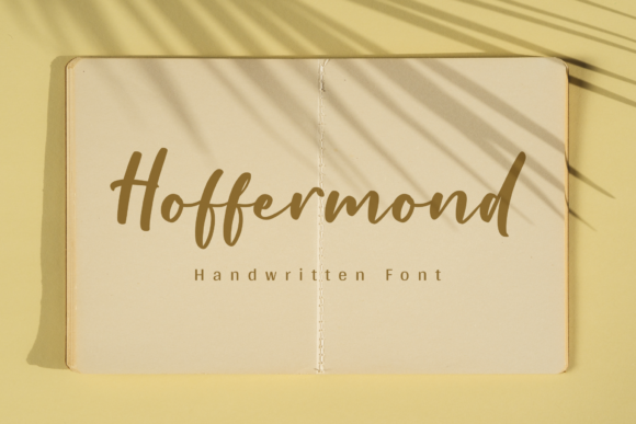Hoffermond: A Modern Handwritten Font for Real Branding Work