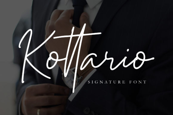Kottario: A Delicate Script Handwritten Font for Digital Branding