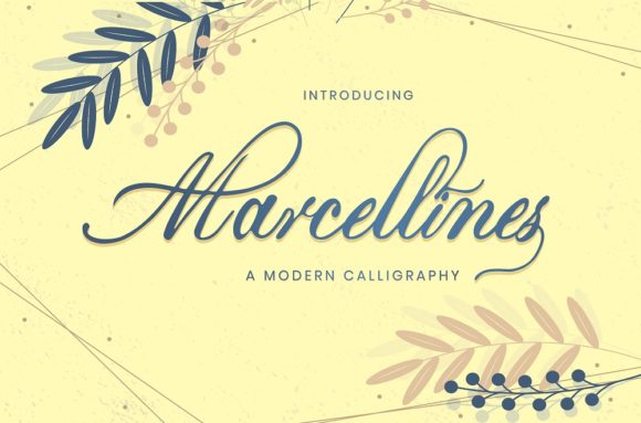 Marcellines Script Handwritten Font for Timeless Maker Designs