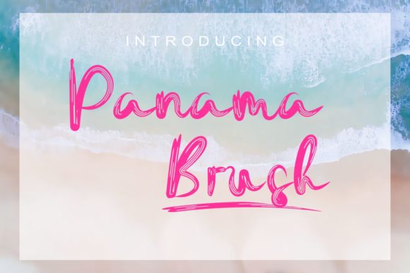 Panama Brush: A Distinct Script Handwritten Font for Scroll-Stopping Brand Content