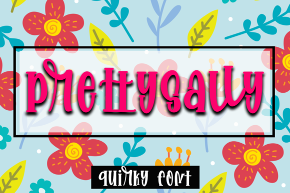 Prettysally Font: Whimsical Script for Creative Projects