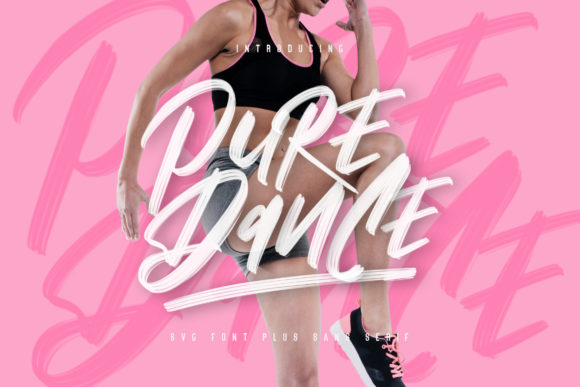 Pure Dance Font for Creative Campaigns