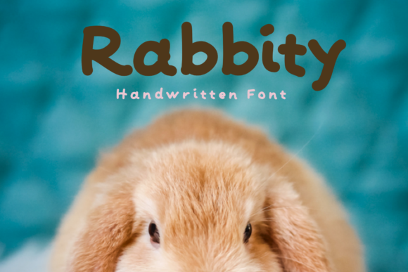Rabbity: A Cute and Chunky Handwritten Font for Campaign Design