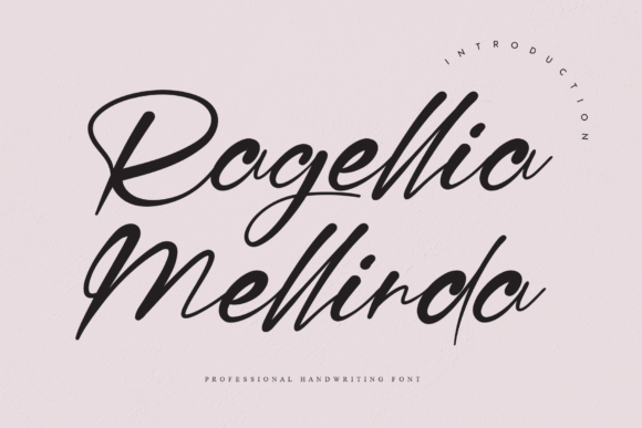 Ragellia Mellinda Font for Elegant, Handwritten Branding