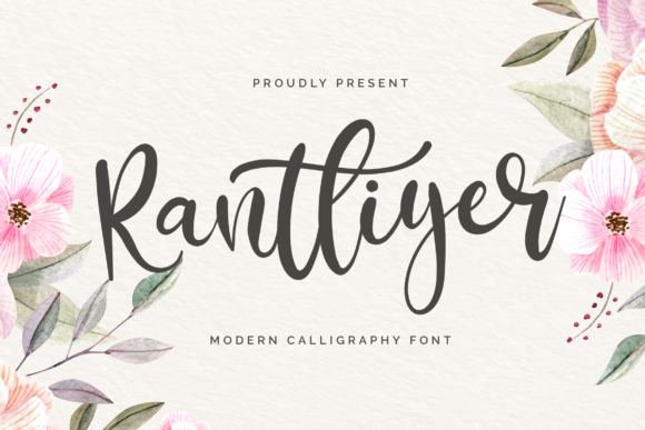 Rantliyer: A Premium Script Handwritten Font for Digital Design