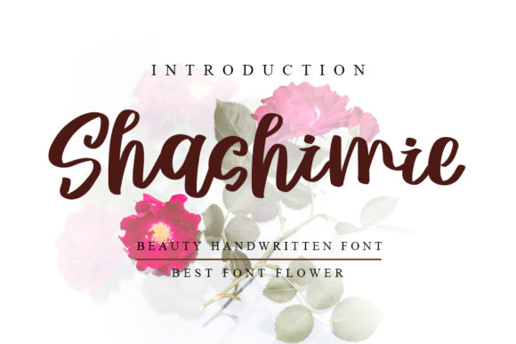 Shashimie: A Timeless Script Handwritten Font for Editorial Elegance