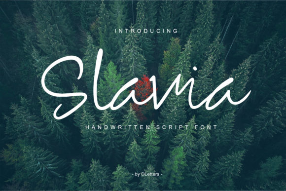 Slavia: A Timeless Script Handwritten Font for Editorial Elegance