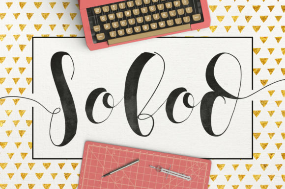 Sobod: A Script Handwritten Font for Authentic Branding