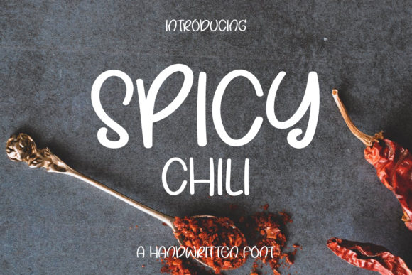 Spicy Chili Font for Creative Makers