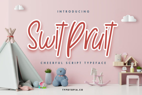 Swit Pruit: A Script Handwritten Font for Warm, Human-Centered Design