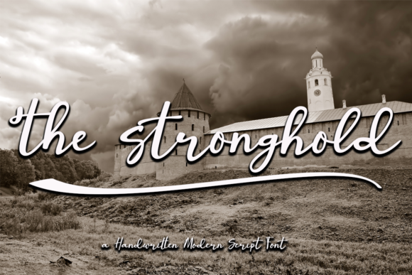 The Stronghold: A Script Handwritten Font That Elevates Your Brand