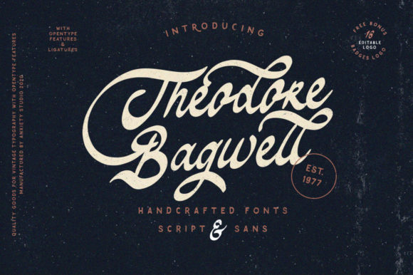 Theodore Bagwell Font Review