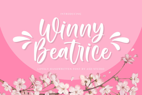 Winny Beatrice Font for Elegant Script Handwritten Campaigns